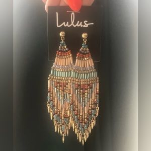 NEW Lulu’s Beaded Earrings